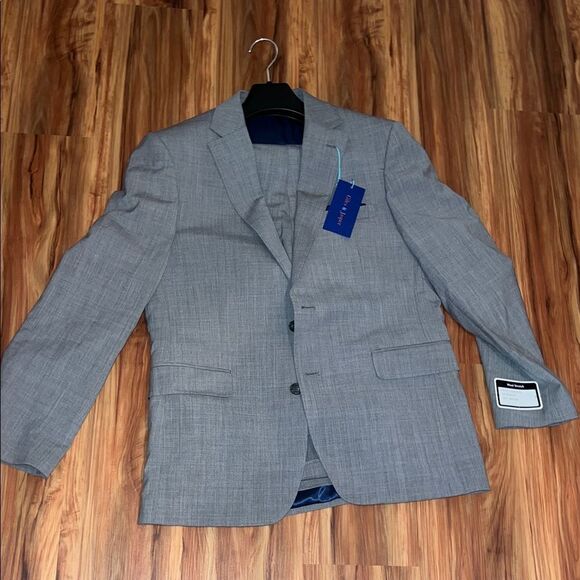 Elegant Gray Men's Blazer